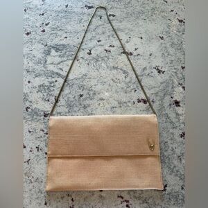 Vintage Shirl Miller Handbag with Gold serpent chain strap.